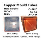 Cu-Cr-Zr Continuous Casting Mould Tube Copper Square 6mm